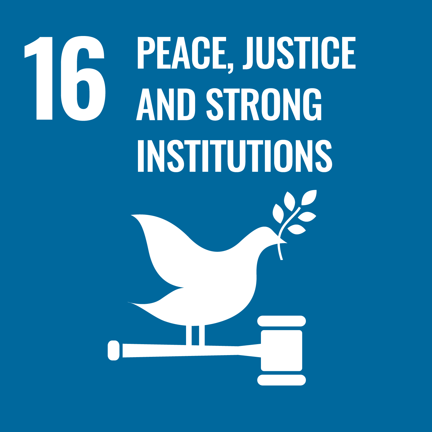 16:Peace, Justice and Strong Institutions